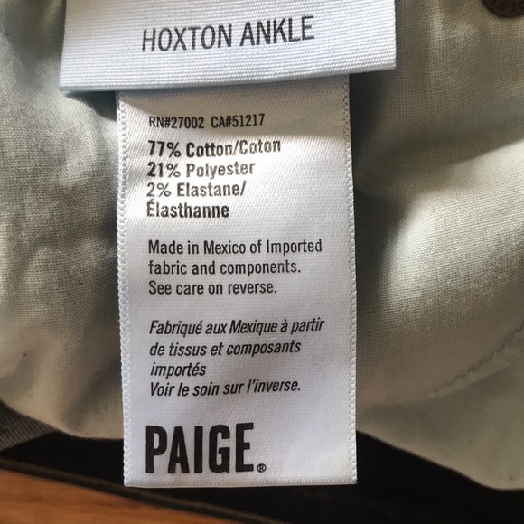 Paige Hoxton Ankle Skinny Jeans. - Picture 6 of 13